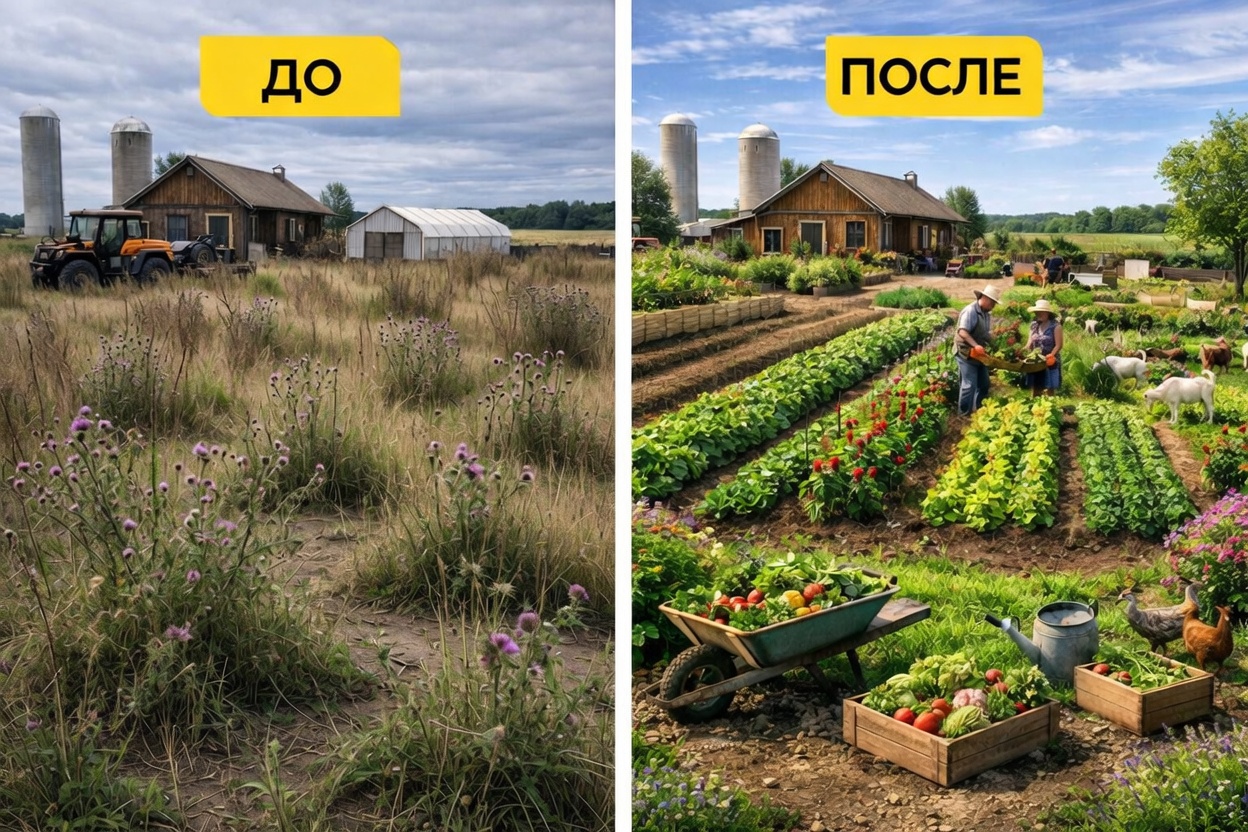 Фермерские земли
